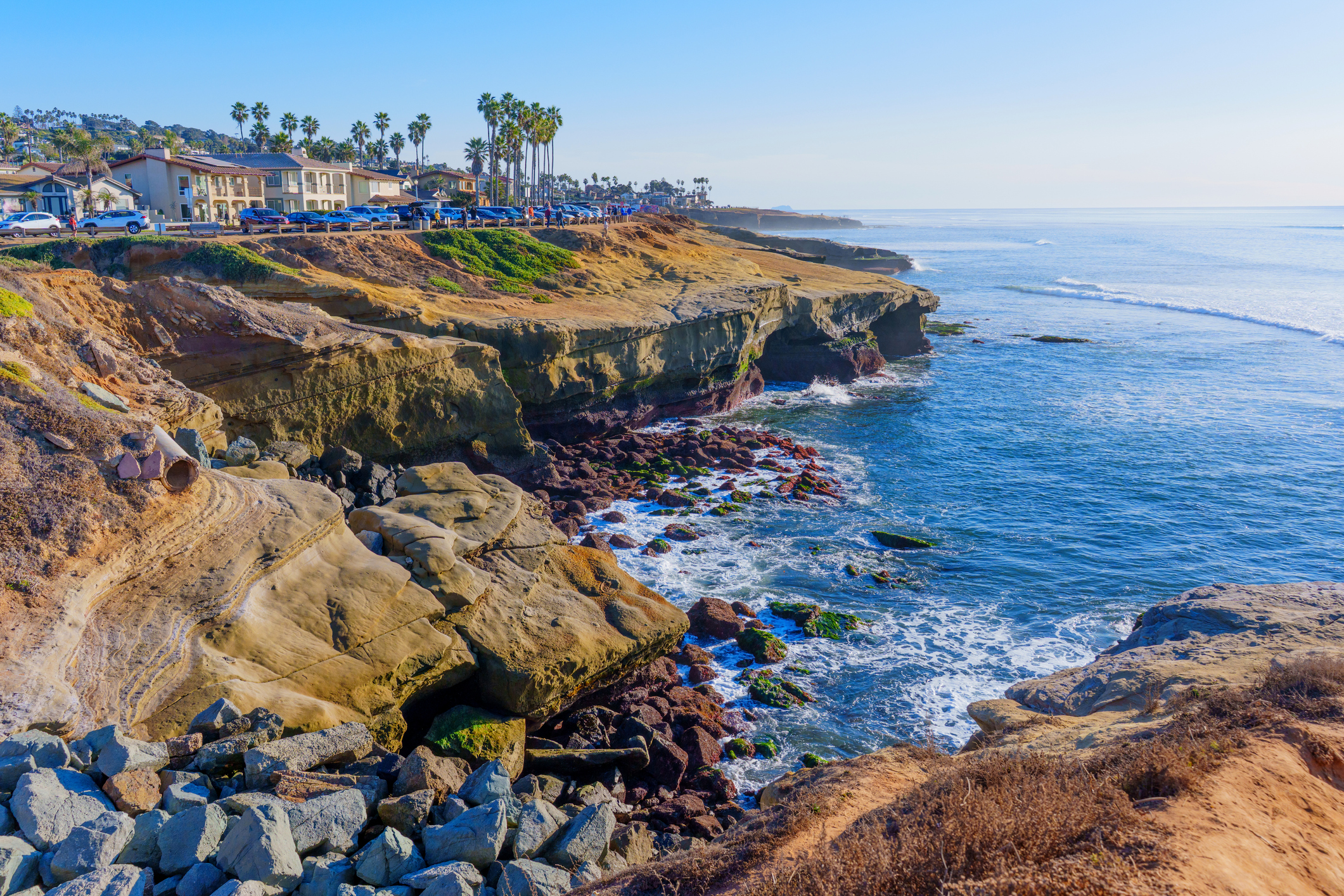 San Diego cliffside
